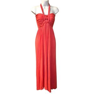 Pink Strapless or Halter Catwalk Studio Dress